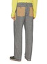 Back View - Click To Enlarge - LOEWE - Contrast patch pocket wool houndstooth pants