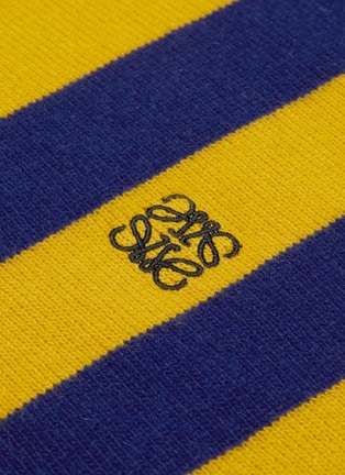  - LOEWE - Anagram embroidered stripe sweater