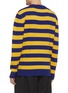 Back View - Click To Enlarge - LOEWE - Anagram embroidered stripe sweater