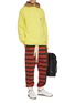 Figure View - Click To Enlarge - LOEWE - Anagram embroidered stripe knit jogging pants