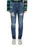 Main View - Click To Enlarge - R13 - Ripped skinny jeans