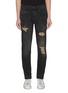 Main View - Click To Enlarge - R13 - 'Boy' paint splatter ripped skinny jeans
