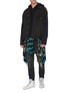Figure View - Click To Enlarge - R13 - 'Boy' paint splatter ripped skinny jeans