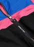  - DANIEL PATRICK - '2020' retractable hood colourblock track jacket