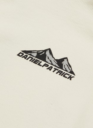  - DANIEL PATRICK - 'Moving Mountains' logo graphic print hoodie