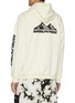 Back View - Click To Enlarge - DANIEL PATRICK - 'Moving Mountains' logo graphic print hoodie