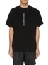 Main View - Click To Enlarge - DANIEL PATRICK - 'Vertical' logo embroidered T-shirt