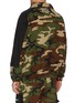 Back View - Click To Enlarge - DANIEL PATRICK - 'M93' hooded colourblock panel camouflage print track jacket
