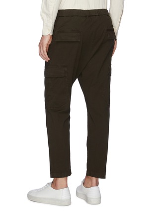 Back View - Click To Enlarge - BARENA - Ripstop cargo jogging pants