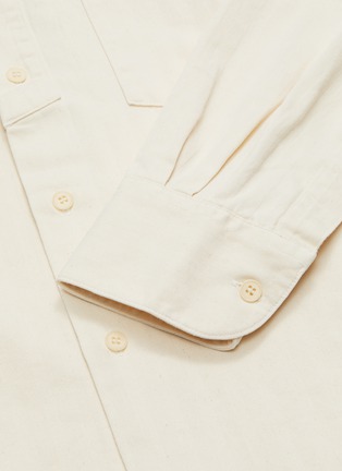  - BARENA - Chest pocket herringbone shirt