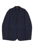 Main View - Click To Enlarge - BARENA - Stripe virgin wool soft blazer