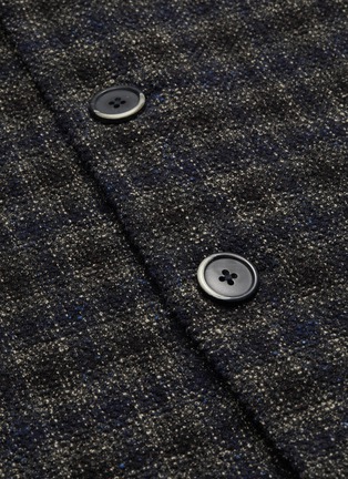  - BARENA - Check plaid tweed soft blazer