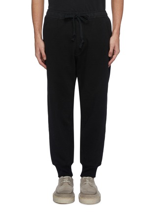 Main View - Click To Enlarge - ZIGGY CHEN - Contrast stripe outseam jogging pants