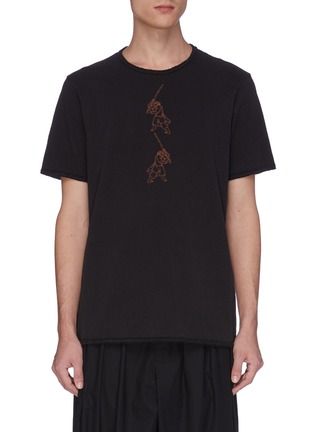 Main View - Click To Enlarge - ZIGGY CHEN - Samurai print T-shirt