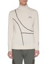 Main View - Click To Enlarge - A-COLD-WALL* - Logo embroidered contrast stitching turtleneck top