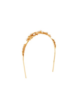 Figure View - Click To Enlarge - OSCAR DE LA RENTA - 'Acorn' faux pearl headband