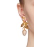 Figure View - Click To Enlarge - OSCAR DE LA RENTA - 'Berry' Swarovski crystal drop earrings
