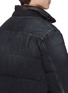 Detail View - Click To Enlarge - SACAI - Down puffer layered panel denim jacket