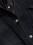  - SACAI - Down puffer layered panel denim jacket