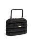 Detail View - Click To Enlarge - CULT GAIA - 'Max' top handle rattan bag