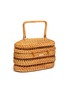 Detail View - Click To Enlarge - CULT GAIA - 'Max' top handle rattan bag