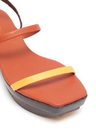 Detail View - Click To Enlarge - CULT GAIA - 'Fifi' strappy leather platform sandals