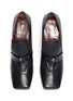 Detail View - Click To Enlarge - MANU ATELIER - Leather loafer pumps