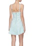 Back View - Click To Enlarge - ALICE & OLIVIA - 'Rapunzel' guipure lace sleeveless peplum dress