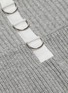 Detail View - Click To Enlarge - SACAI - D-ring buckle split back hem knit skirt