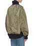 Back View - Click To Enlarge - SACAI - Oversized bomber jacket