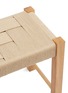 Detail View - Click To Enlarge - JO ELBOURNE - Steps handwoven stool – Sand