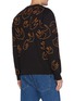 Back View - Click To Enlarge - MC Q - 'Swallow Swarm' embroidered sweatshirt