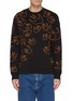 Main View - Click To Enlarge - MC Q - 'Swallow Swarm' embroidered sweatshirt