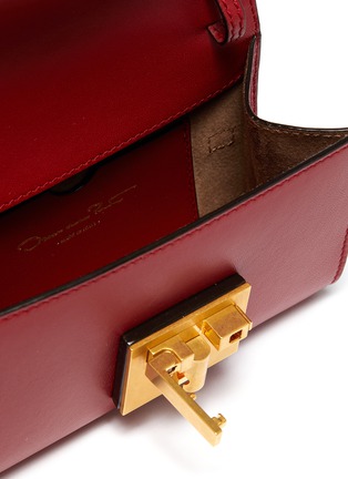 Detail View - Click To Enlarge - OSCAR DE LA RENTA - 'Alibi' leather belt bag