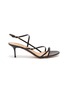 Main View - Click To Enlarge - AQUAZZURA - 'Carolyne' strappy leather sandals
