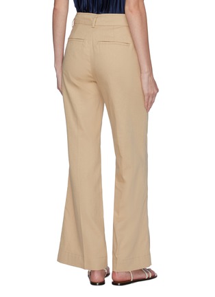 Back View - Click To Enlarge - VINCE - Flared twill pants