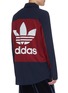 Back View - Click To Enlarge - ADIDAS X BED J.W. FORD - 'Game' 3-Stripes inner sleeve logo print back colourblock shirt