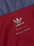  - ADIDAS X BED J.W. FORD - 3-Stripes outseam logo print back colourblock windbreaker jacket
