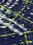 Detail View - Click To Enlarge - FALIERO SARTI - 'Raven' colourblock needlepunch scarf