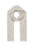 Main View - Click To Enlarge - FALIERO SARTI - 'Adelma' metallic thread needlepunch scarf