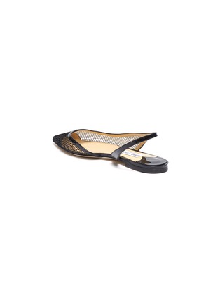  - JIMMY CHOO - 'Fetto' mesh d'Orsay slingback flats