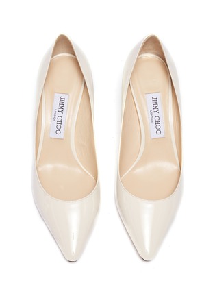 Detail View - Click To Enlarge - JIMMY CHOO - 'Romy 60' patent leather pumps