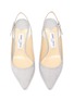 Detail View - Click To Enlarge - JIMMY CHOO - 'Erin 60' glitter slingback pumps