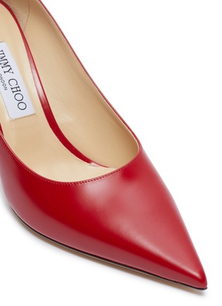 Detail View - Click To Enlarge - JIMMY CHOO - 'Love 85' liquid leather pumps