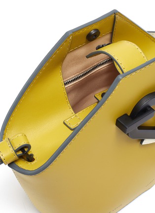 Detail View - Click To Enlarge - DANSE LENTE - 'Johnny' mini hexagonal leather bag