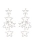 Main View - Click To Enlarge - CZ BY KENNETH JAY LANE - Cubic zirconia cutout star drop earrings