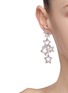 Figure View - Click To Enlarge - CZ BY KENNETH JAY LANE - Cubic zirconia cutout star drop earrings