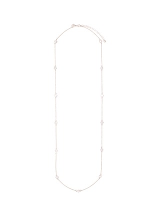 Main View - Click To Enlarge - CZ BY KENNETH JAY LANE - Cubic zirconia station necklace