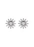 Main View - Click To Enlarge - CZ BY KENNETH JAY LANE - Cubic zirconia marquise cut rim stud earrings