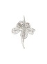 Figure View - Click To Enlarge - CZ BY KENNETH JAY LANE - Cubic zirconia floral brooch